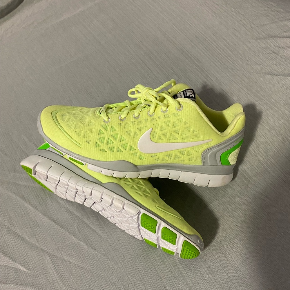 Lime Green/Yellow Nike Shoes